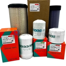 New Complete Filter Service Kit For Kubota SVL75 SVL75-2 HST (SN 26157 & Below)