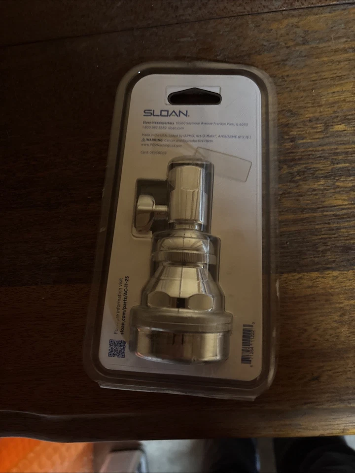 НОВАЯ душевая насадка Sloan Act-O-Matic AC-11-2.5 4020100 2,5 галл/мин - Изображение 2 из 2