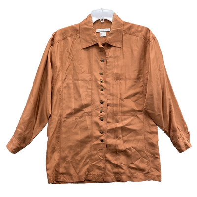The Limited 100% Silk Shirt Women's XS Office Cocktail Y2k 90's Business Classic