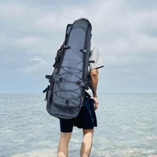 Long Fins Bag Adjustable Shoulder Strap Waterproof Long Flippers Carry Backpack