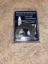 YETI Tarpon Beverage Entry Tool Church Key Twist Off Can Tab Bottle Opener - NEW