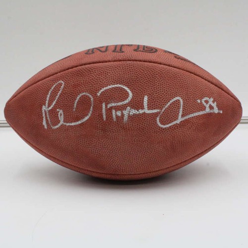 Michael Irvin Signed Wilson NFL Football Autograph Playmaker Insc JSA ZJ16766