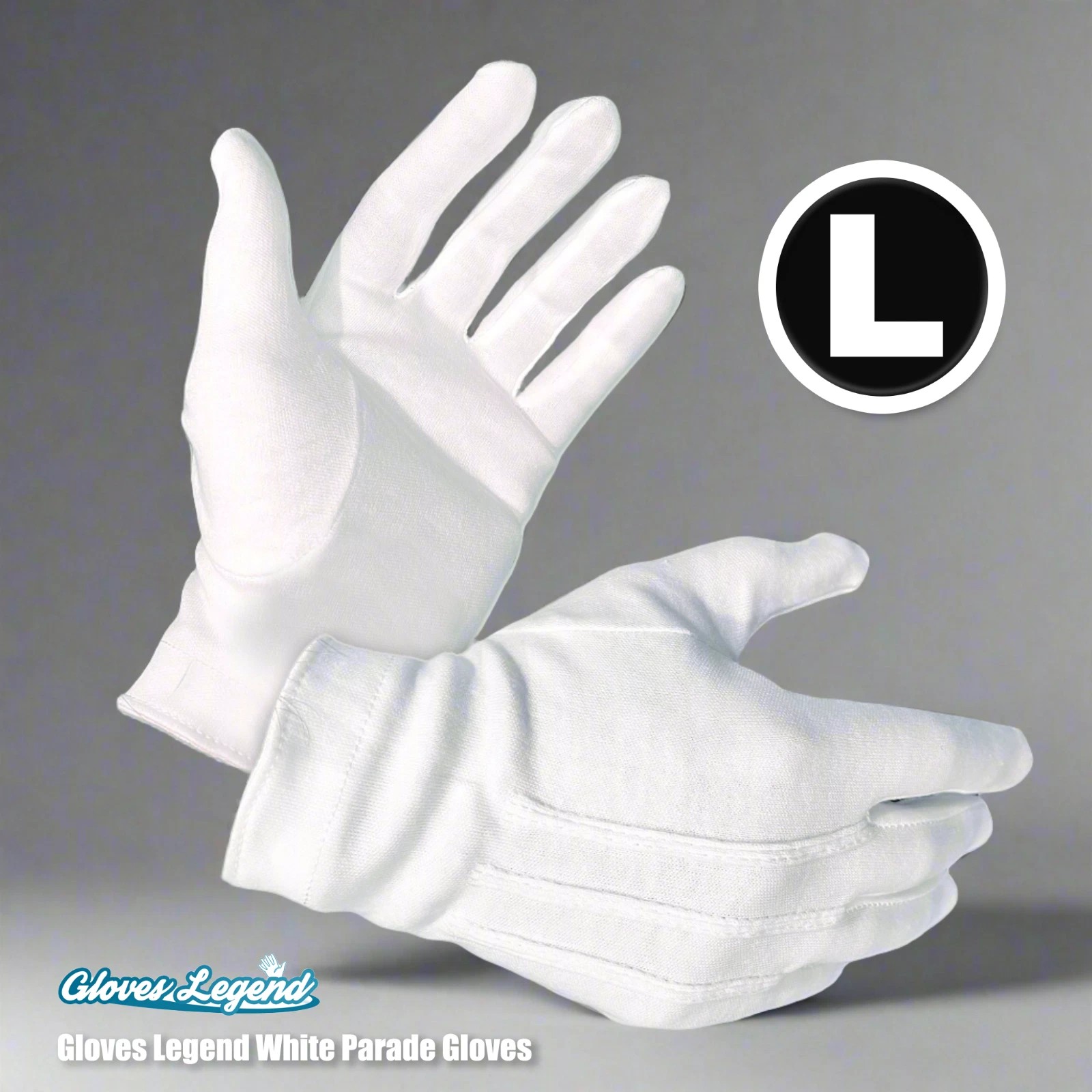 White Parade Gloves