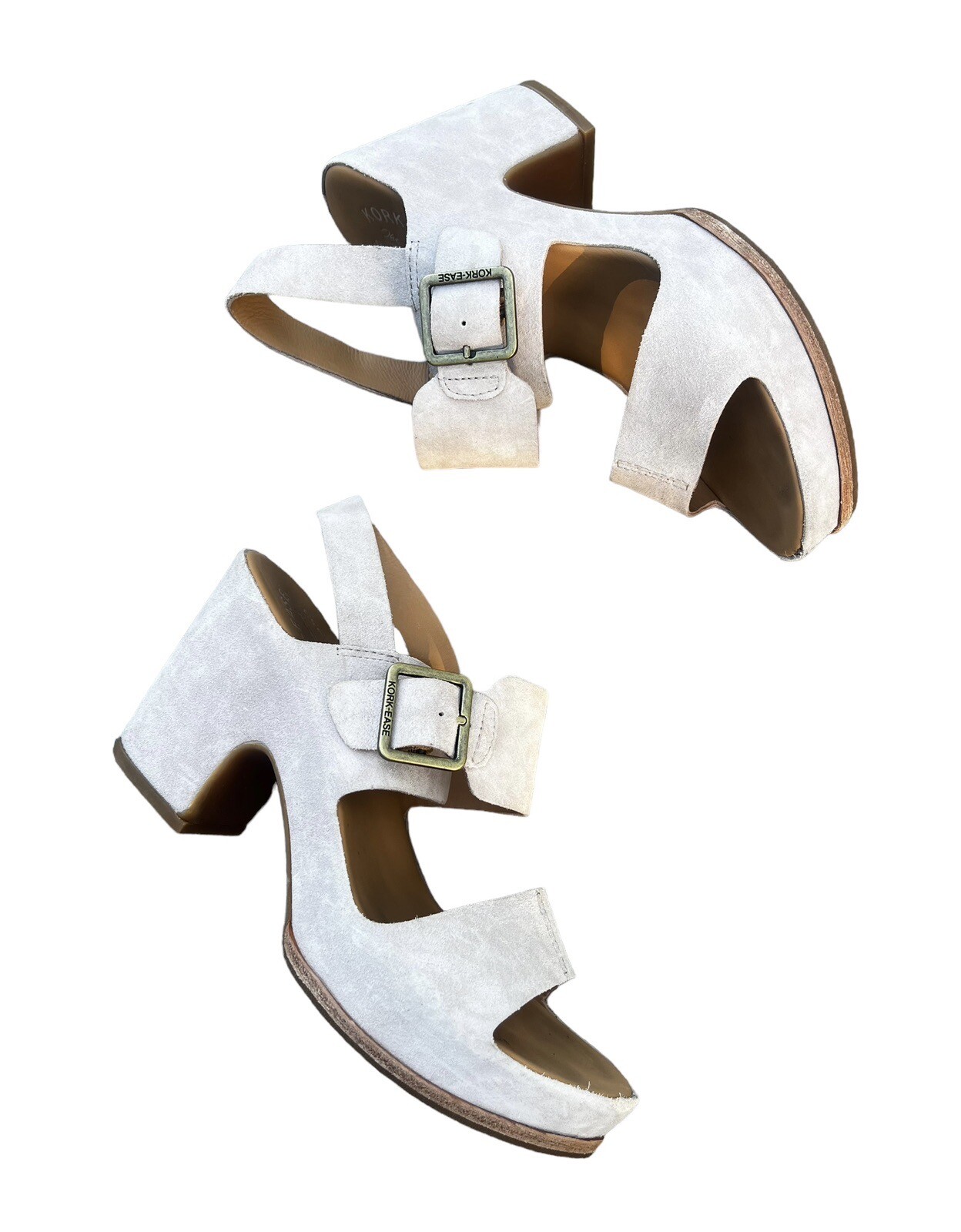 KorkEase San Carlos Natural Wedge Light Pink Suede S… Gem