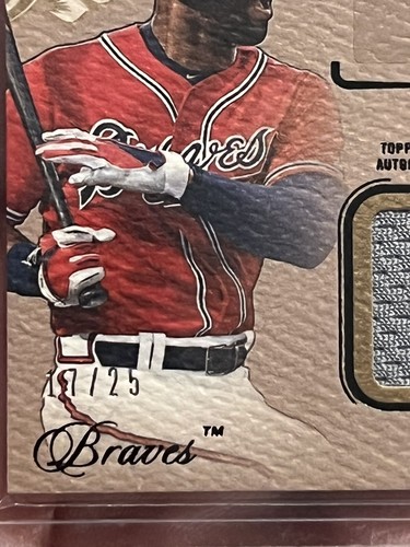 2014 Topps Triple Threads Jason Heyward UAJR-JHE /25 - Picture 3 of 3
