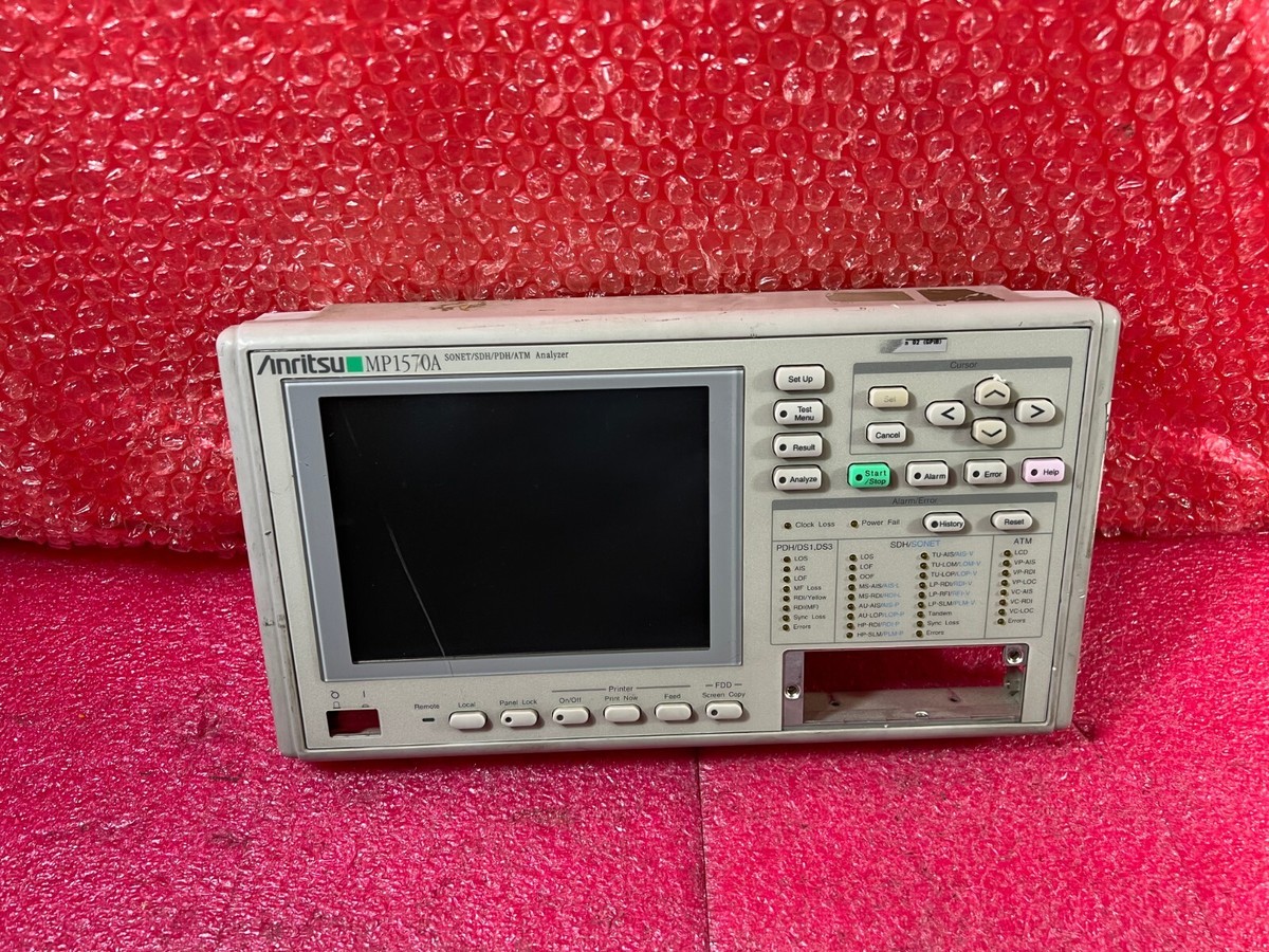 アンリツ SONET/SDH/PDH/ATMアナライザ MP1570A SONET/SDH/PDH/ATM