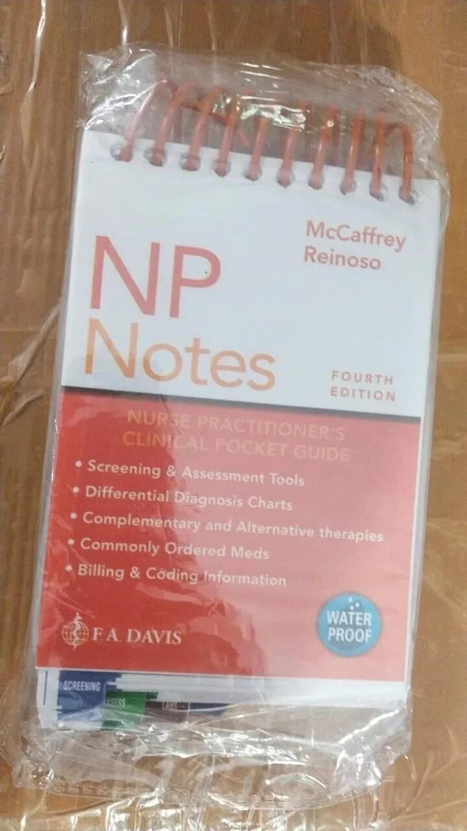 CLINIC NOTE　235、238、240、241　4冊 NP Notes: Nurse Practitioner's Clinical Pocket Guide by Ruth