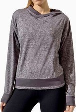 New Mondetta Women s Performance Luxury Ultra Soft Hoodie Medium M Purple