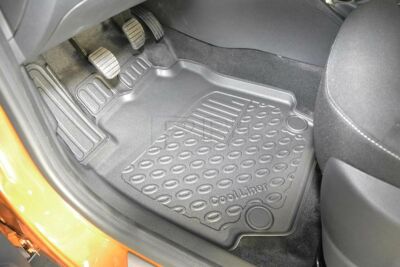 Gummierte Fußmatten Premium Schalenmatten für RENAULT Captur von 2013-2019