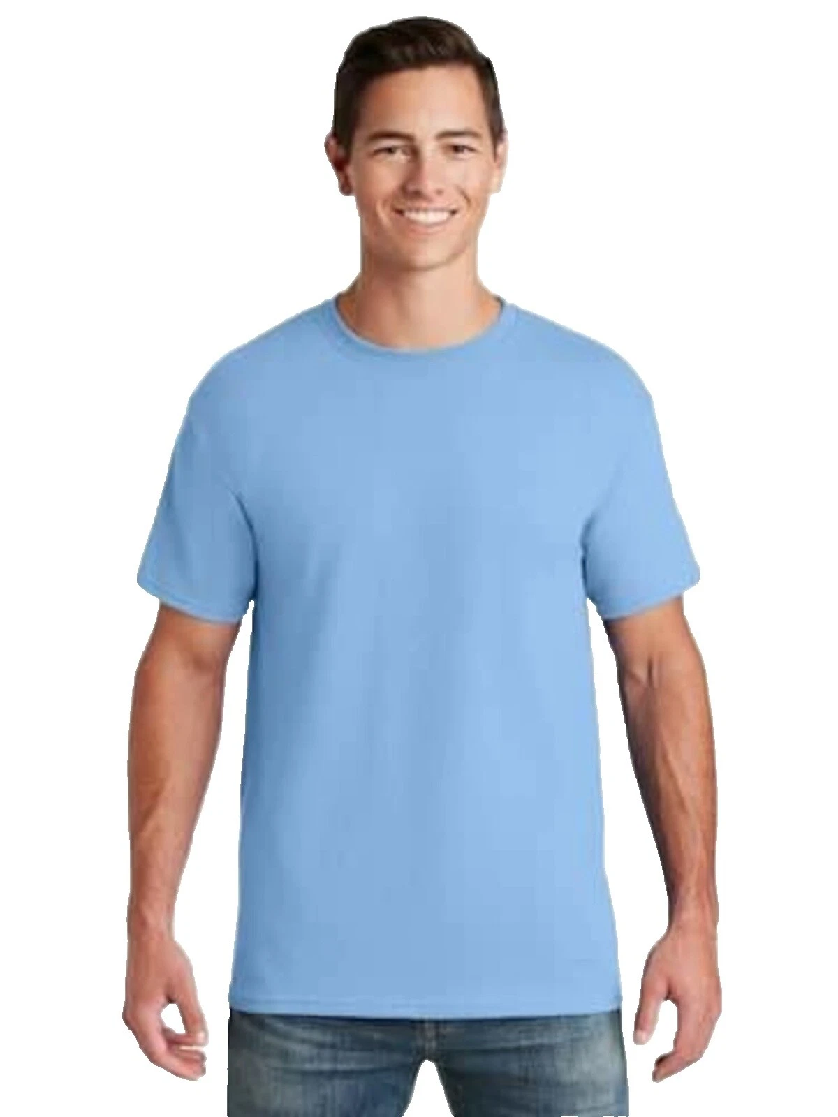 Camisas de vestir lisas para hombre JERZEES