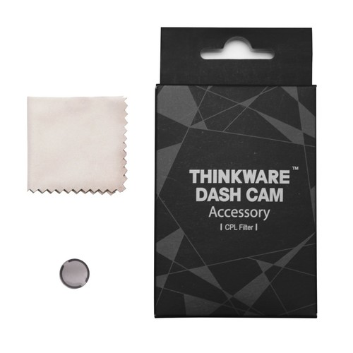 Thinkware CPL Polarizer for Dash Cams - Cuts Windshield Glare & Reflections