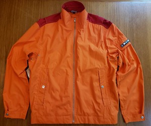 tommy hilfiger orange jacket