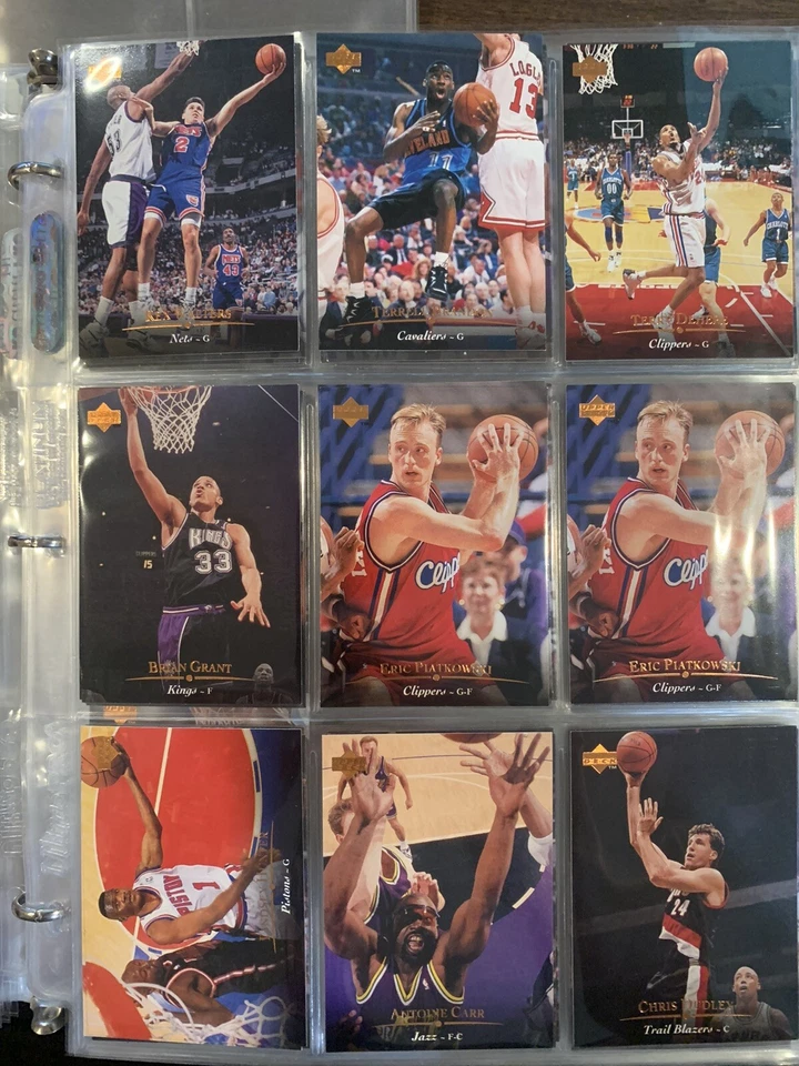 Individual 1995 Upper Deck NBA Basketball Cards (Complete Your Set!) - Image 4 of 4