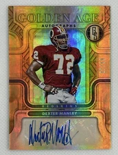 2022 Panini Gold Standard Golden Age Autographs #GAA-DMA Dexter Manley AUT SN99
