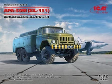 ICM 72815 APA-50M (ZiL-131) Aerodrome mobile power unit, scale 1:72 model kit