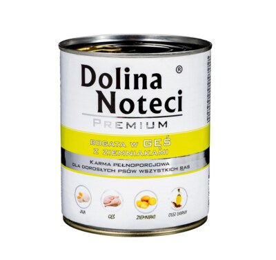 5902921300069 Dolina Noteci 5902921300069 Hunde-Dosenfutter Gans 800 g DOLINA NO