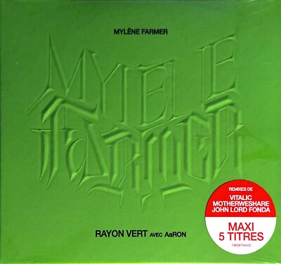 CD MAXI SINGLE DIGISLEEVE MYLENE FARMER & AaRON GRÜNER RADIUS NEU IM BLISTER
