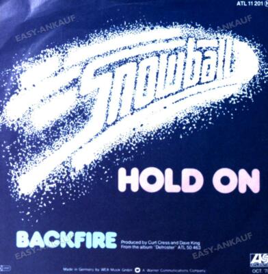 Snowball - Hold On 7in 1978 (VG+/VG+) '