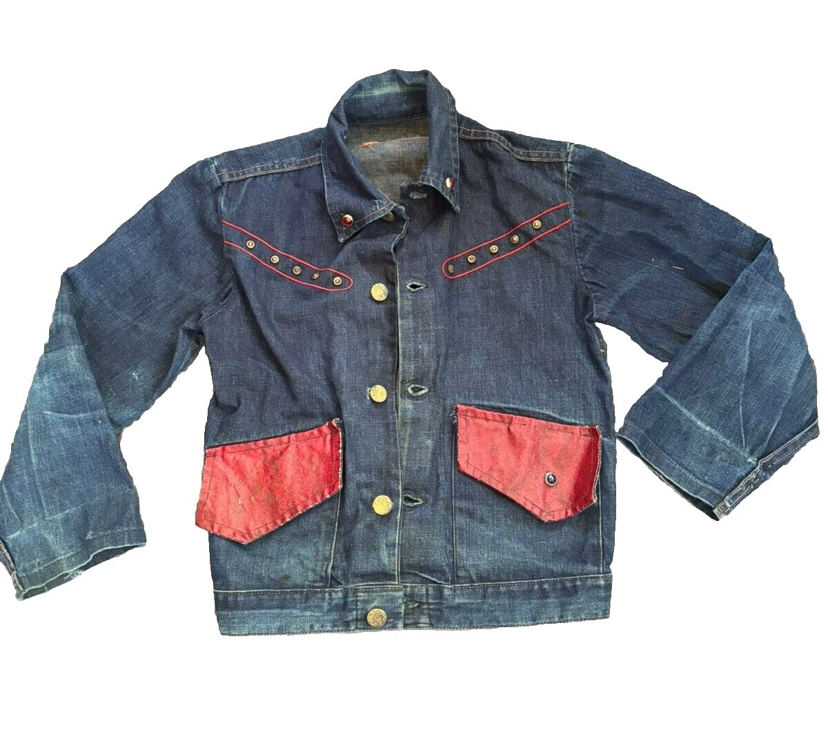 Denim 1950s Abrigos y chaquetas abrigos Vintage para Niños