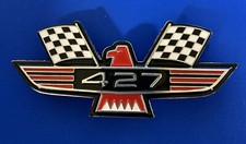427 Eagle Bird Fender Emblem -redsilver 427 Eagle Bird Fender Emblem -redsilver
