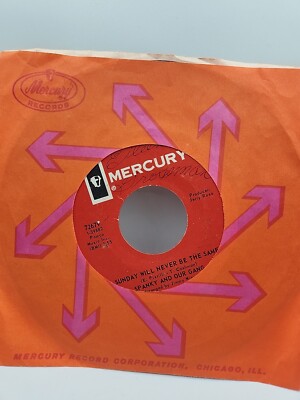 SPANKY AND OUR GANG-(45)-SUNDAY WILL NEVER BE THE SAME / DISTANCE - MERCURY-1967