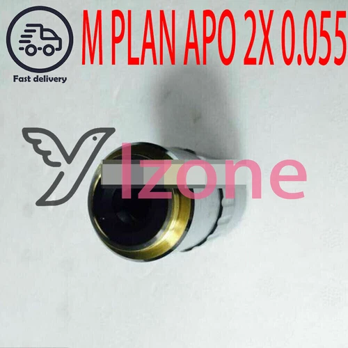 1PCS USED - Mitutoyo Microscope Objectives M PLAN APO 2X 0.055~
