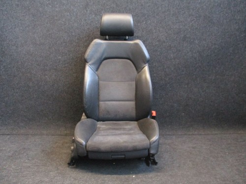 LEDER Sportsitz Beifahrersitz Audi A6 4F Ausstattung Sitz ALCANTARA SOUL schwarz