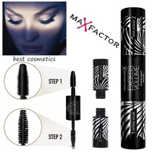 New Max Factor Excess Volume Mascara Extreme Impact 2 Steps 01 Black 20ml 4015600710774 Ebay