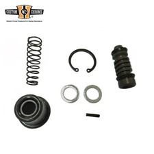Rear Master Cylinder Rebuild Kit Fit Harley S...