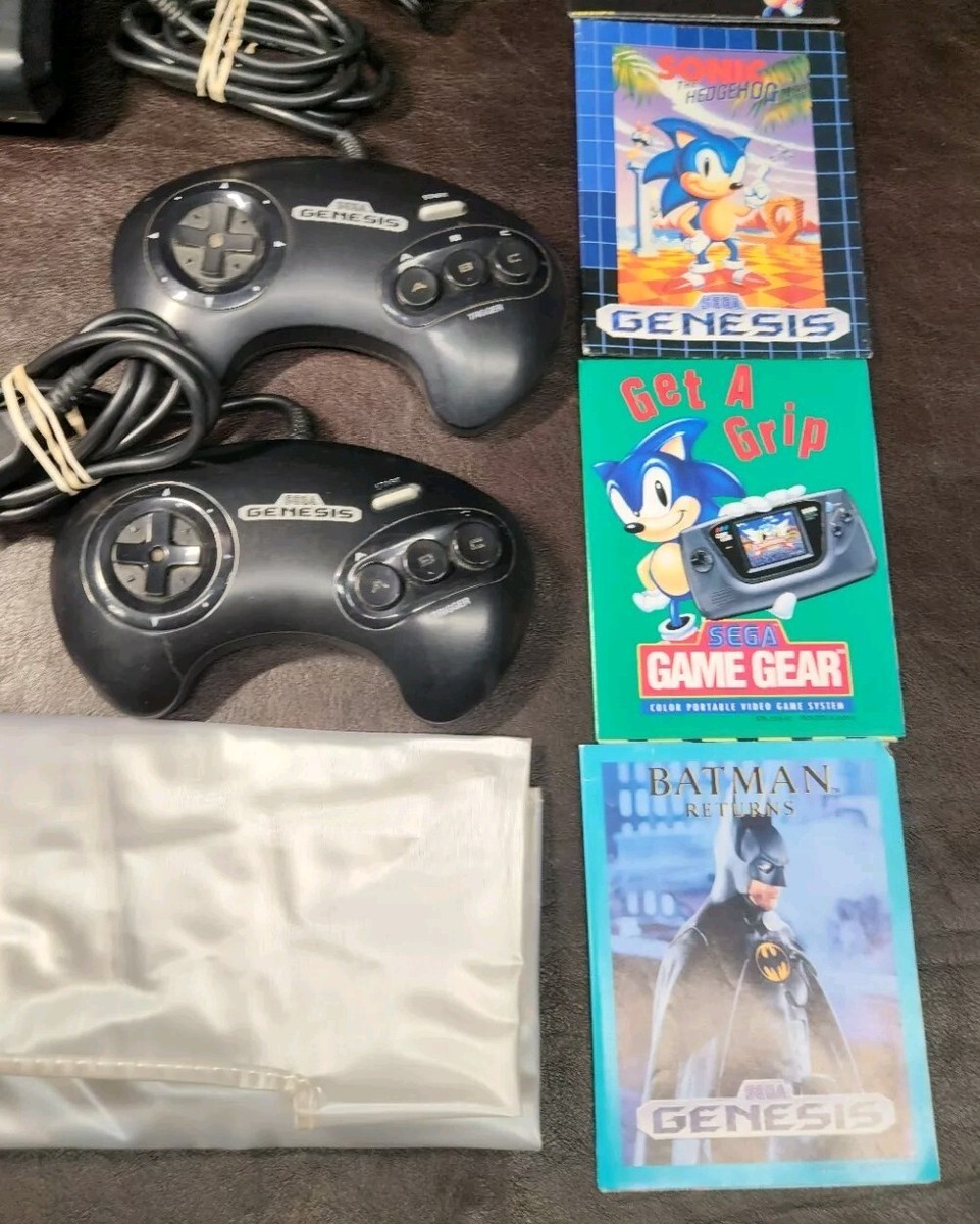Vintage SEGA Genesis 1601 Core System, Complete, Original Box W/8