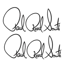 Paul Reed Smith PRS Guitar Diecut Bumper Car Window Vinyl Decal sticker