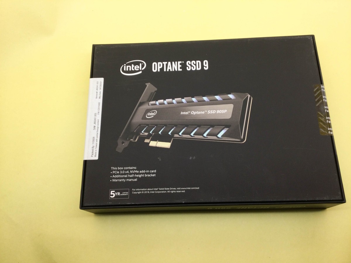 【新品未開封】Intel Optane 905P 960GB 3DXPoint Intel 960GB Optane 905P PCIe 3.0 x4 Internal SSD SSDPED1D960GAX1