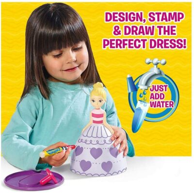 TOMY AQUADOODLE 3D KLEID DESIGNER SPIELSET