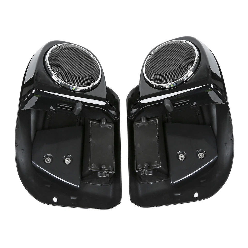 Carenado ventilado inferior altavoces 6,5" señales de giro aptas para Harley Touring 2014-2024 Foto 4 de 4