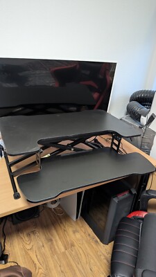 Sanodesk Seat Standing Desk Height-Adjustable 78*48 cm, fast nicht benutzt
