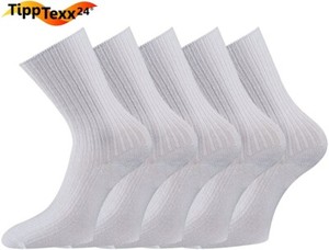 10 Paar Arztsocken Schwesternsocken kochfest 100% Baumwolle Anti-Loch-Garantie