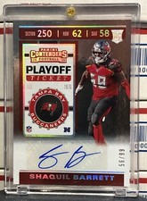 2019 PANINI CONTENDERS SHAQUIL BARRETT ROOKIE, #300, AUTO PLAYOFF TICKET, #56/99