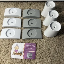 Wall Nanny Baby Gate 3" Extensions 3 Pack + Wall Protectors 6 Pack USA