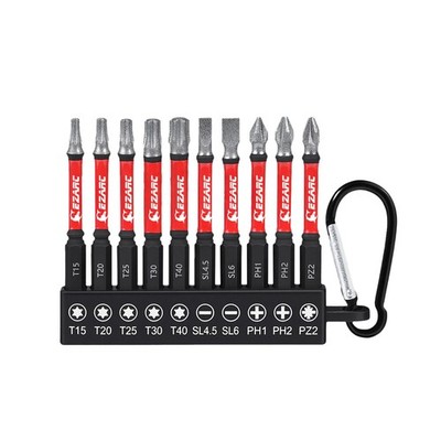 EZARC Diamond Tip Screwdriver Bit Set, Anti-Slip Magnetic 2-9/1... FAST USA SHIP