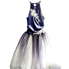 Weissman Designs for Dance Girls Dress Size Medium M Formal Holiday Party
