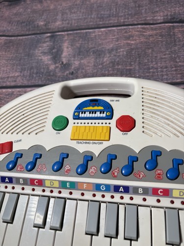 Playskool Teachin Tunes Talking Keyboard PS-740 Toddlers Kids Works 1995 Vintage - Picture 4 of 6