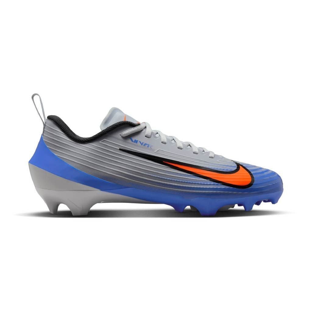 Men's Size 9.5 Nike Vapor Edge Speed 3 Football Cleats Grey Blue