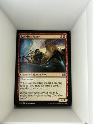 Reckless Racer [Aether Revolt] Magic MTG. A10