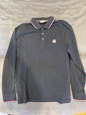 Moncler Maglia Long Sleeve Polo Shirt Men's L