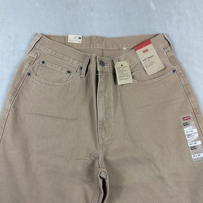 Levi's 578 Baggy Denim Jeans Men's Size 33x32 Tan/Khaki Cotton | eBay