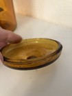 Globe Amber Pint Mason Fruit Jar Beautiful Vintage Antique — photo 10