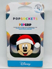 PopSockets Disney Santa Mickey Popsocket Grip NWT