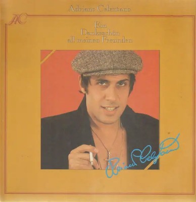 Adriano Celentano Ein Dankeschön all meinen Freunden Ariola Vinyl LP