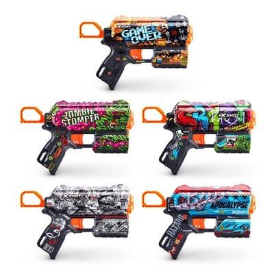 ZURU - XSHOT - Skins - Flow - Foam pijlpistool - Geleverd met 8 pijlen - Ruim kl