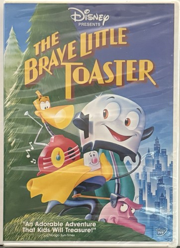 Disney The Brave Little Toaster (DVD, 1987 Animated) RARE OOP NEW Sealed